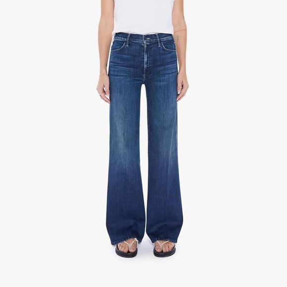 Mother High Rise Wide Leg Jeans - Picture 4 of 4